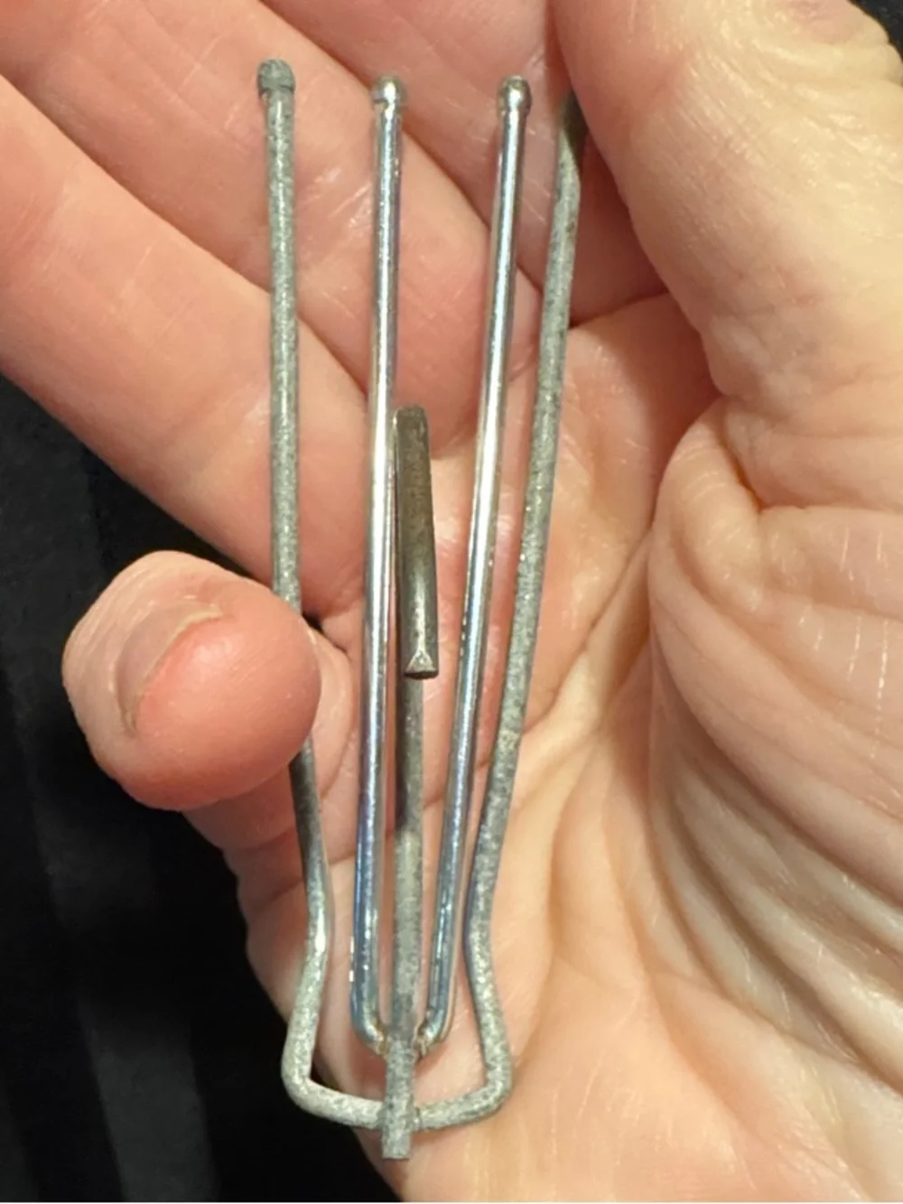 Lot of Vintage-Metal Drapery Hooks #44